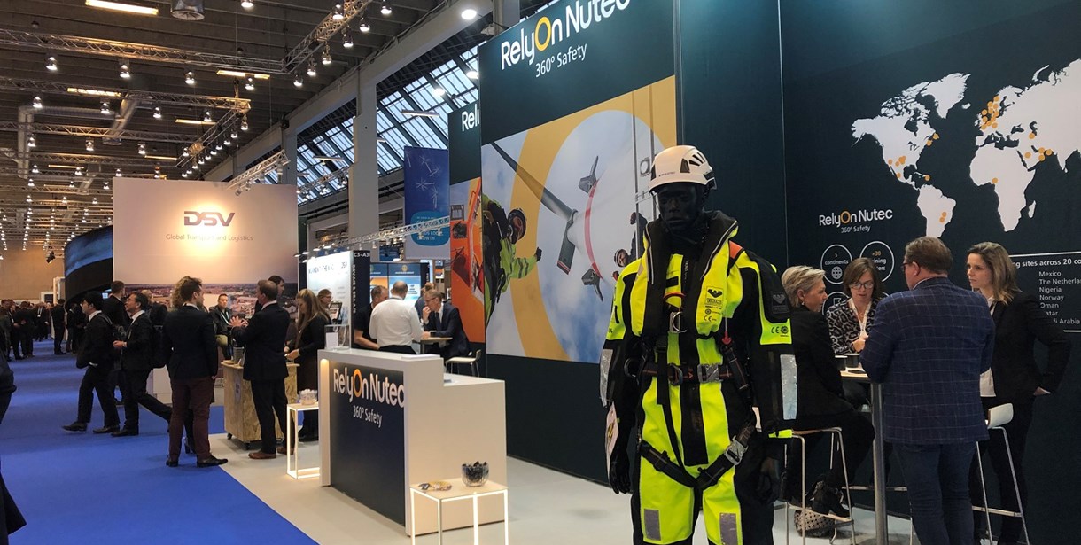RelyOn Nutec stand at WindEurope Offshore 2019